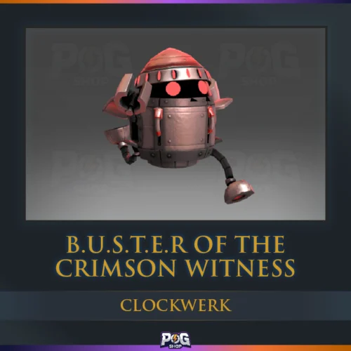 B.U.S.T.E.R of the Crimson Witness (Clockwerk Immortal) Dota 2