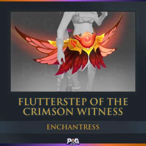 Flutterstep of the Crimson Witness (Enchantress Immortal) Dota 2
