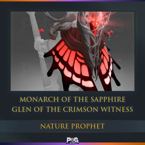 Monarch of the Sapphire Glen of the Crimson Witness (Nature Prophet Immortal) Dota 2
