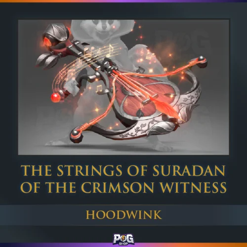 The Strings of Suradan of the Crimson Witness (Hoodwink Immortal) Dota 2