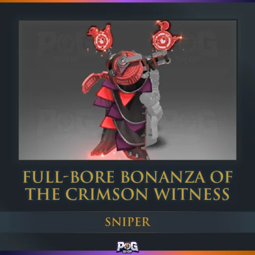 Full-Bore Bonanza of the Crimson Witness (Sniper Immortal) Dota 2