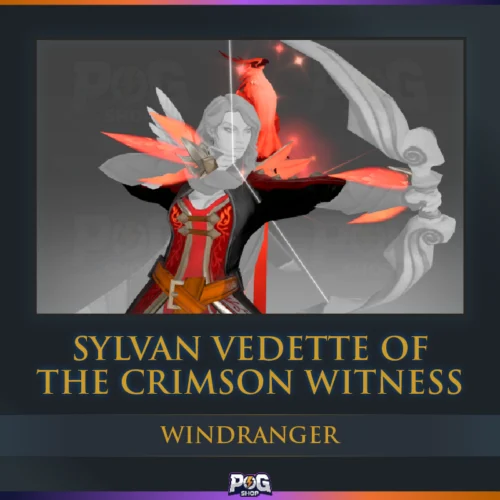 Sylvan Vedette of the Crimson Witness (Windranger Immortal) Dota 2
