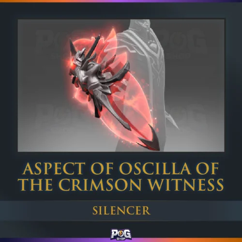 Aspect of Oscilla of the Crimson Witness (Silencer Immortal) Dota 2